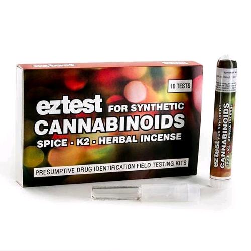 EZ TEST - KIT CANNABINOIDI SINTETICI - 10 TEST