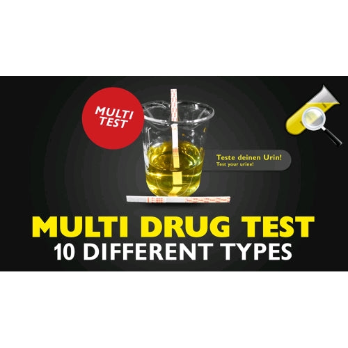 CLEANU - TEST ANTIDROGA - MULTI DRUG TEST - 10 TIPI