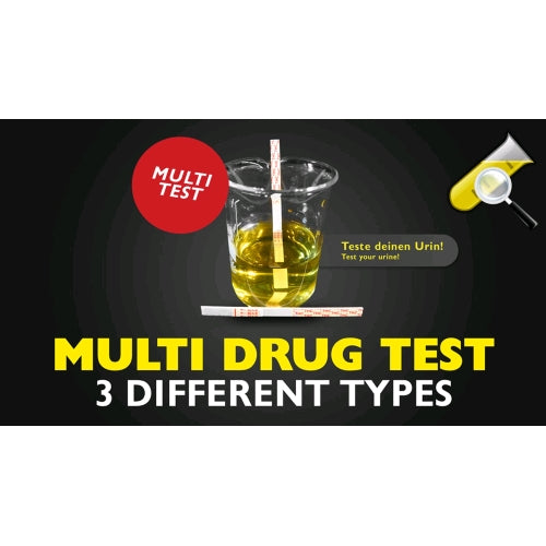 CLEANU - TEST ANTIDROGA - MULTI TEST AMP COC THC