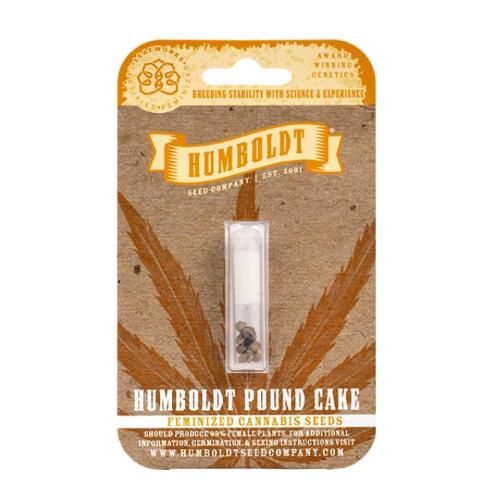 HUMBOLDT SEED COMPANY - HUMBOLDT POUND CAKE FEM - 3 SEMI