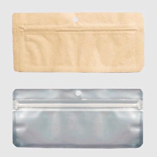 QNUBU - ZIP BAGS - BUSTA ANTI-ODORE FOOD GRADE - 50PZ 15X7CM