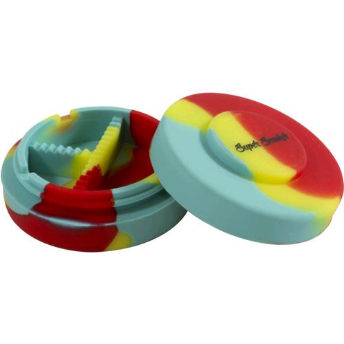 SUPERSMOKER CONTENITORE IN SILICONE IMPILABILE 1.5 ML + 2.2 ML ROSA/FUXIA