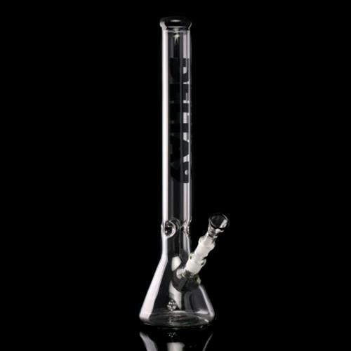 BONG BEAKER CON RIDUZIONI - 7MM - LOGO NERO - CORONA NERA