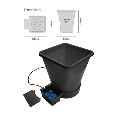 AUTOPOT - MODULO SINGOLO 1 POT XL SYSTEM - VASCHETTA + GALLEGGIANTE