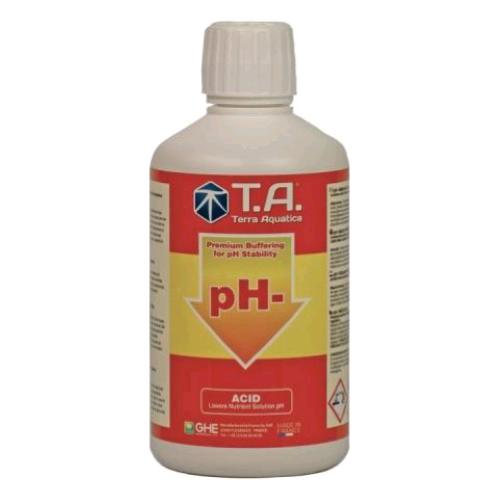 TERRA AQUATICA (GHE) - PH DOWN (-) - 500ML