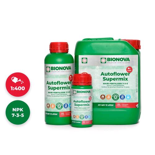 SU ORDINAZIONE BIONOVA - AUTOFLOWER SUPERMIX - 200L