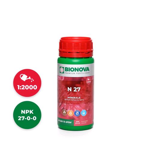 FINO A ESAURIMENTO SCORTE BIONOVA - N 27 - AZOTO 27% - 250ML