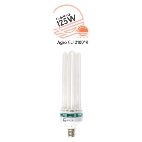 CULTILITE - G-SHOCK 125W AGRO - LAMPADA CFL BASSO CONSUMO - 2100°K