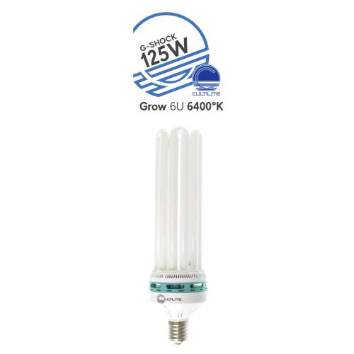 CULTILITE - G-SHOCK 125W GROW - LAMPADA CFL BASSO CONSUMO - 6400°K