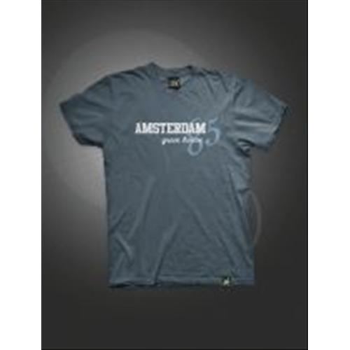 - NEW - GREEN HOUSE '85 MAGLIETTA UOMO WASHED BLUE-NAVY [L] (ATS016)