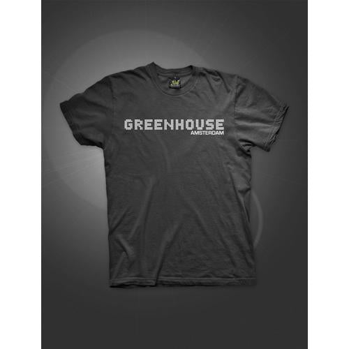 - NEW - GREEN HOUSE DOTS MAGLIETTA UOMO NERO [M] (ATS012)