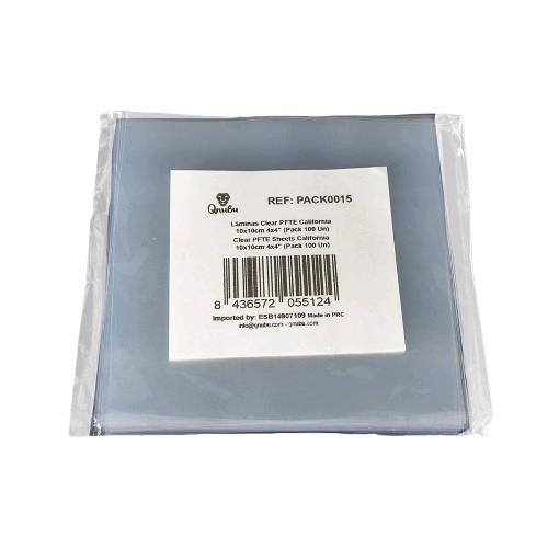 QNUBU - FOGLI PFTE TRASPARENTI  - 10X10CM