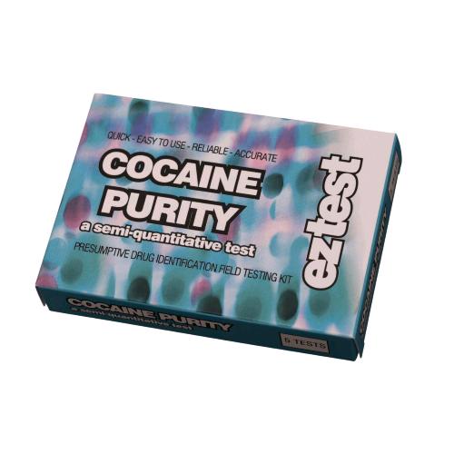 EZ TEST - KIT COCAINA PUREZZA - 5 TEST