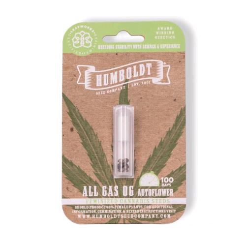 HUMBOLDT SEED COMPANY - ALL GAS OG AUTO - 3 SEMI