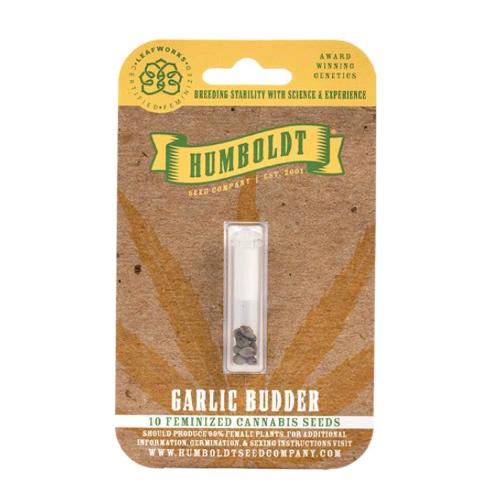 HUMBOLDT SEED COMPANY - GARLIC BUDDER FEM - 10 SEMI