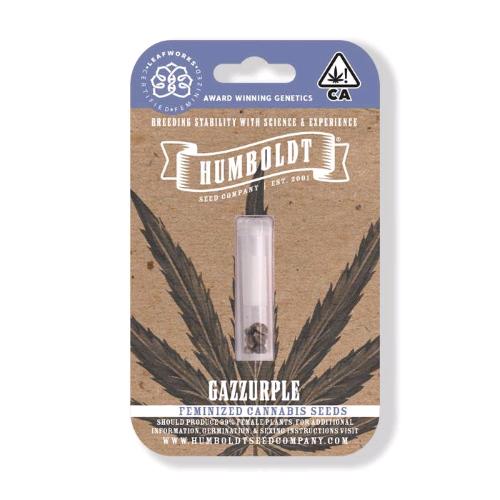 HUMBOLDT SEED COMPANY - GAZZURPLE FEM - 5 SEMI