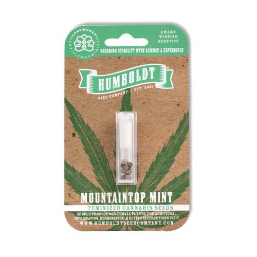 HUMBOLDT SEED COMPANY - MOUNTAINTOP MINT FEM - 10 SEMI
