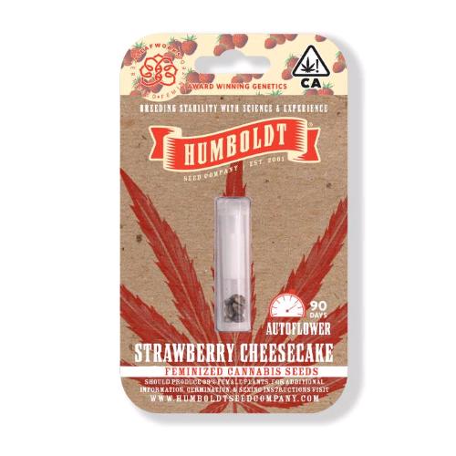 HUMBOLDT SEED COMPANY - STRAWBERRY CHEESECAKE AUTO - 3 SEMI