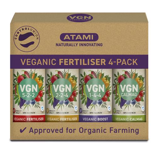 ATAMI - VGN - FERTILIZZANTI VEGANI 4-PACK - 250ML