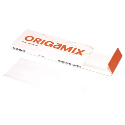 FINO A ESAURIMENTO SCORTE ORIGAMIX - CARTA ORIGAMI - FIORE - WHITE PAPER - BOX DA 50 LIBRETTI CON 50 FOGLI