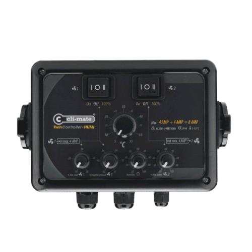 CLI-MATE - TWIN CONTROLLER - HUMI - 12+12A
