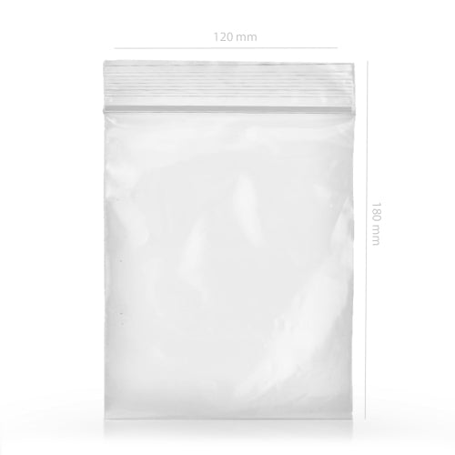 QNUBU - ZIP BAGS - 120X180MM ( BOX 1000 UN )