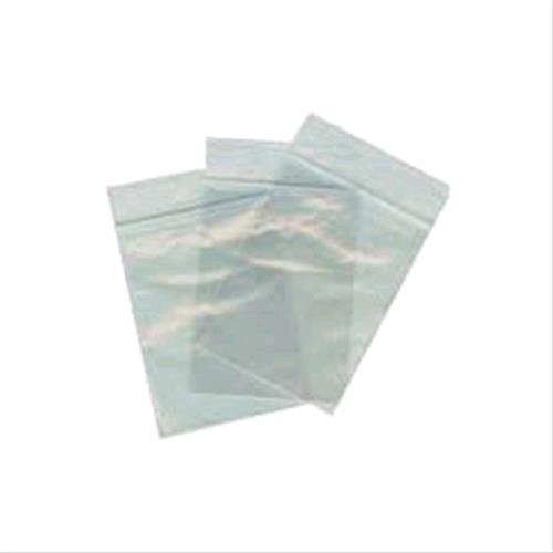 BUSTINA CON ZIP TRASPARENTE 8X12CM