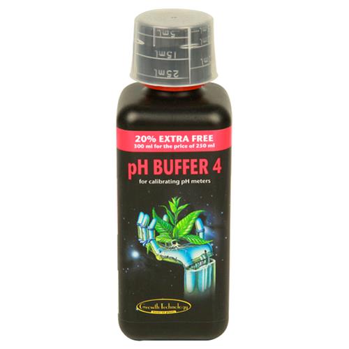 GROWTH TECHNOLOGY - SOLUZIONE CALIBRAZIONE PH 4.01 300 ML