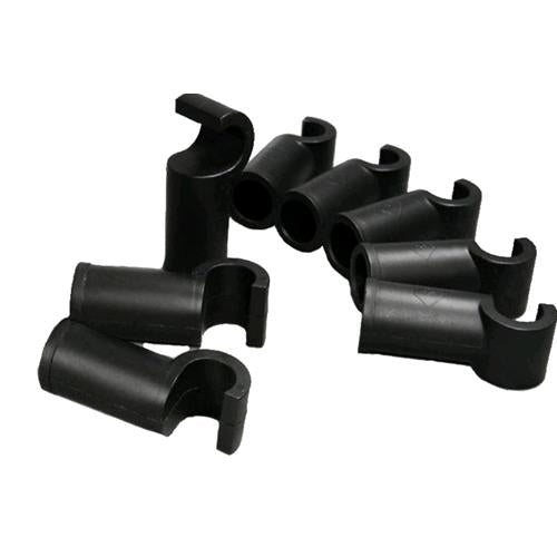 HOMEBOX - GANCI LUNGHI PER ASTE 16MM (4 PEZZI)