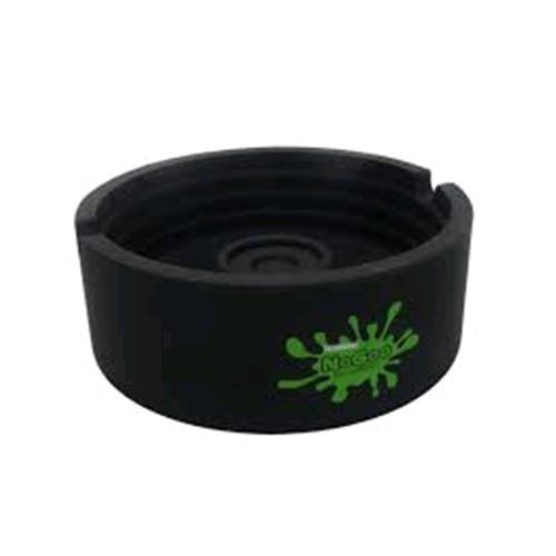 NOGOO - PORTACENERE IN SILICONE ANTIADERENTE NERO