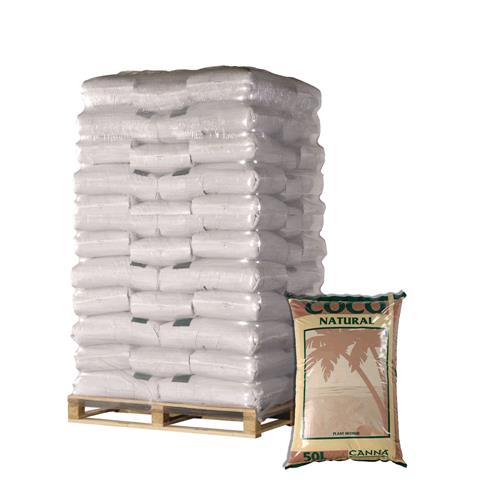 BANCALE CANNA COCO NATURAL 50L (70 SACCHI)