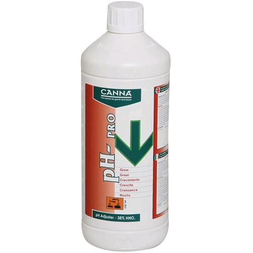 CANNA PH DOWN (-) 17% (EX 38%) FOR GROW PRO 1L