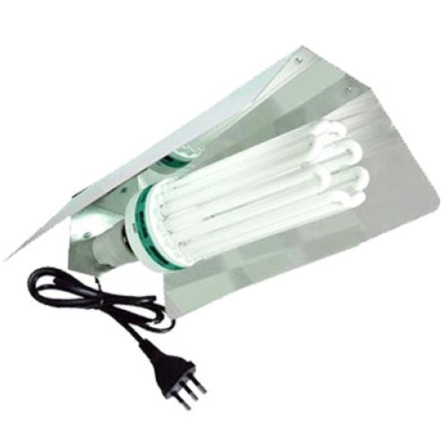 RIFLETTORE CFL TRAPEZOIDALE - STAFFA RINFORZATA - +81% DI RIFLESSIONE