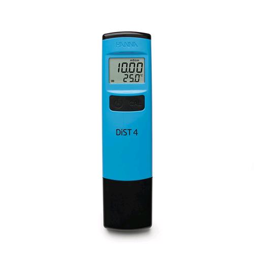 HANNA TESTER EC DIST4 - TASCABILE 1 PUNTI CALIBRAZIONE MANUALE scala 19.99 mS/cm - HI98304