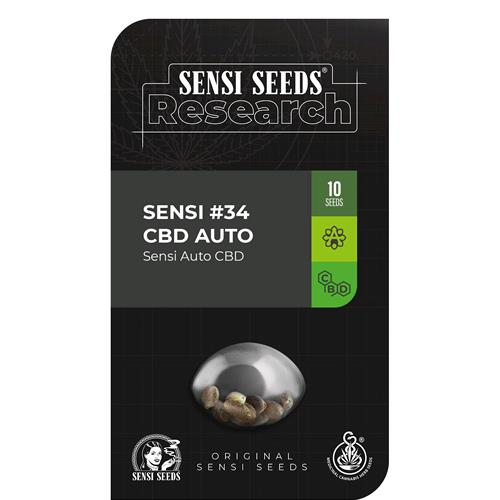 FINO A ESAURIMENTO SCORTE SENSI SEEDS - SENSI #34 CBD AUTO - 1 SEME
