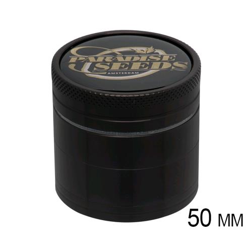 PARADISE SEEDS - GRINDER LOGO NERO 50 MM 4 PARTI