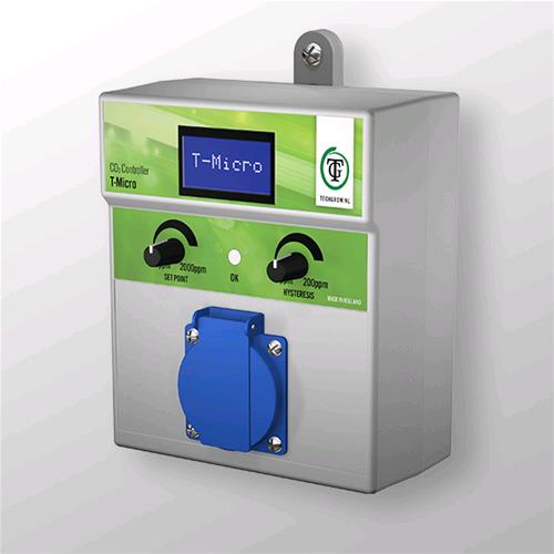 TECHGROW - T- MICRO CO2  CONTROLLER - (SENSORE NON INCLUSO)
