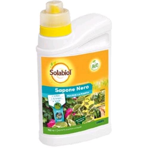 SOLABIOL - SAPONE NERO LAVA MELATA - 750ML