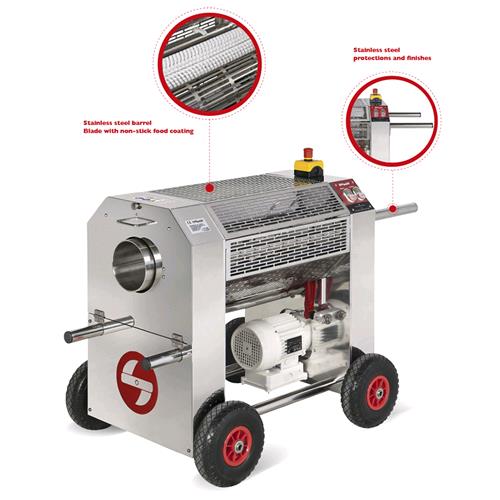MASTERTRIMMER - MT TUMBLER 500 MED - ASPIRATORE VENDUTO SEPARATAMENTE