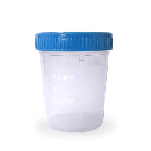 CONTENITORE CON TAPPO A VITE 200ML Ø 6.4X9CM