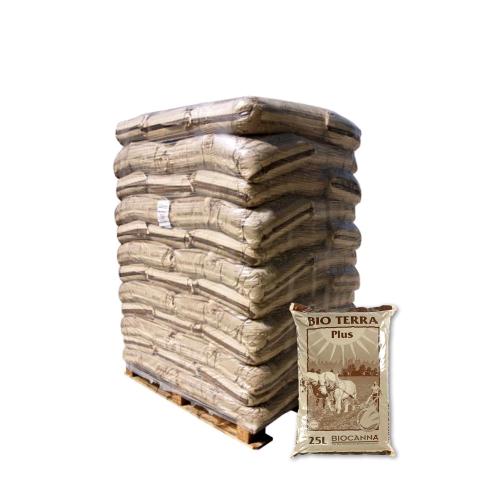 BANCALE TERRA BIOCANNA PLUS 25L (100 SACCHI)