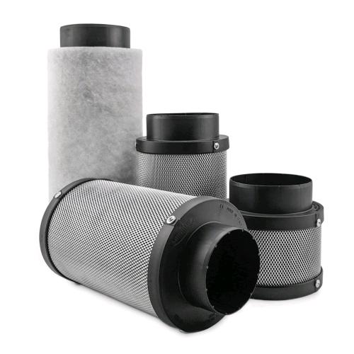 AIRONTEK - FILTRO ODORI  MADE IN ITALY -  (/) 125 - 360MM - 425 M3/H