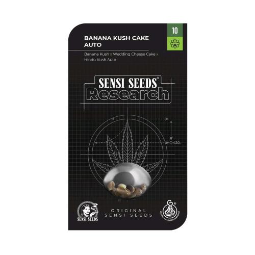 SENSI SEEDS - BANANA KUSH CAKE AUTO - RESEARCH - 5 SEMI
