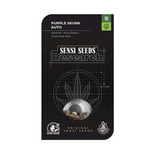 SENSI SEEDS - PURPLE SKUNK AUTO - RESEARCH - 5 SEMI