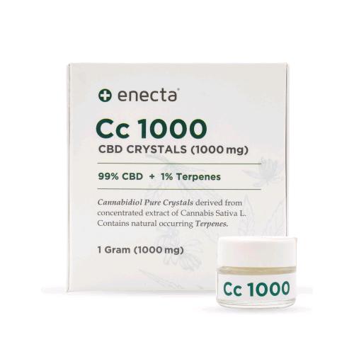 ENECTA CC 1000 - CRISTALLI DI CBD al 99% - 1000MG