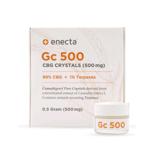 ENECTA Gc 500 - CRISTALLI DI CBG al 99% - 500MG