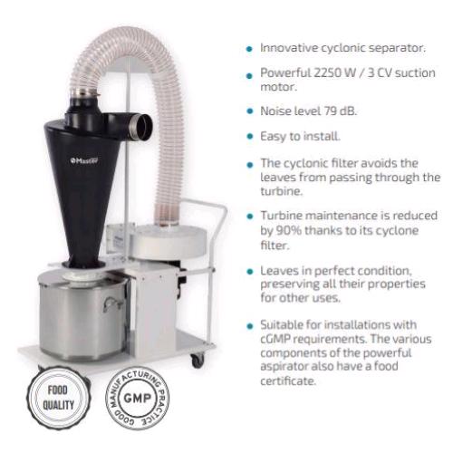 SU ORDINAZIONEMASTERTRIMMER - ASPIRATORE TRIM FILTER PER MT TUMBLER 500 (FOOD GRADE GMP)