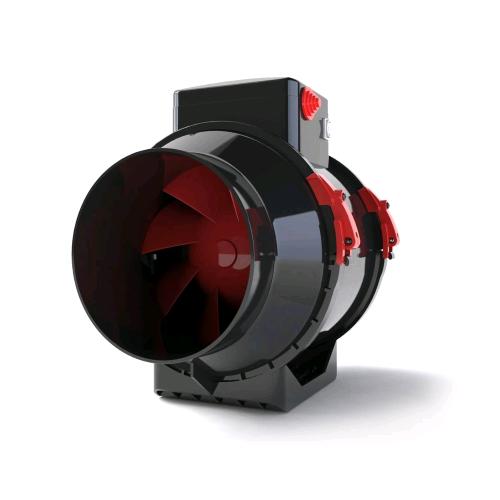 ASPIRATORE BLACK ORCHID HYBRID-FLO - Ø150 - MAX 565 MC/H
