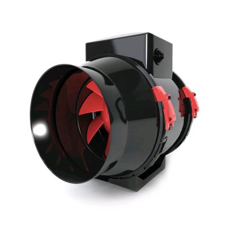 ASPIRATORE BLACK ORCHID MIXED-FLO - RV - Ø100 - MAX 187 M³/H - CABLATO ITA