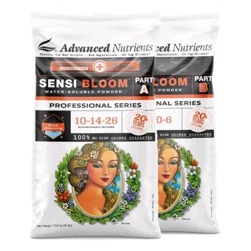FINO A ESAURIPMENTO SCORTE ADVANCED NUTRIENTS - SENSI BLOOM POWDER A+B IN POLVERE - 11.3KG